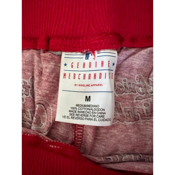 St. Louis Cardinals Pajama Pants Womens Medium Loungewear All Over Print Flare - Picture 6 of 8